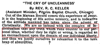 Rugged Truth: Individualism in Chicago’s Prominent Newspapers throughout the 1920-1930s