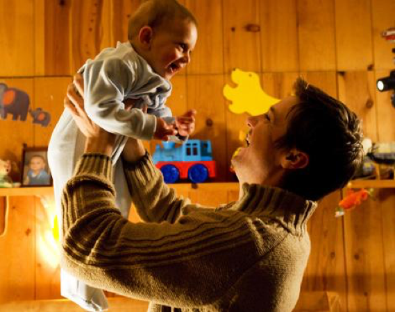 Scene still - James with son