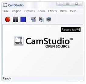 Figure 5: CamStudio — an example of free screen capture software