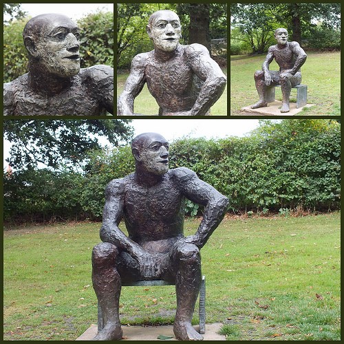 Figure 4: Man Sitting II — demonstrates interpersonal metafunctions