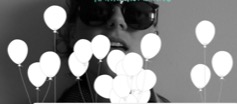 A Student's Blog with Her Image as the Background